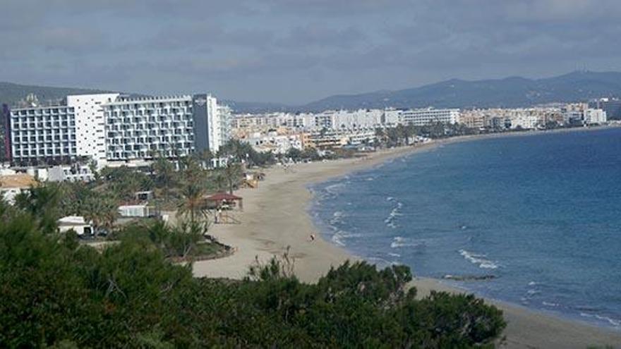Platja d&#039;en Bossa alberga buena parte del lujo de Eivissa.