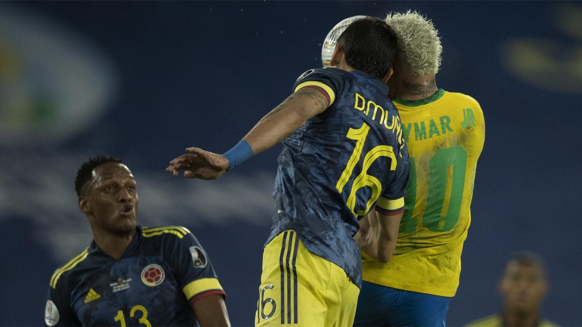 Neymar Jr. ha tenido enfrentamientos duros con Colombia