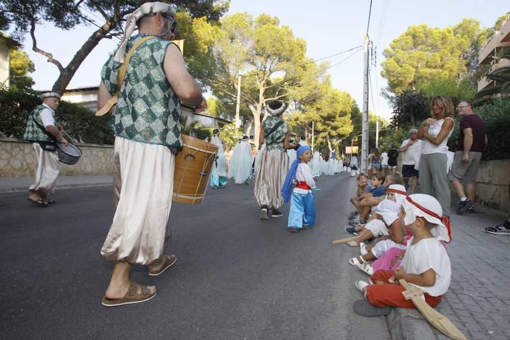 Fiesta de moros y cristianos en Santa Ponça