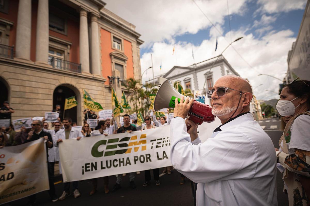 Huelga de médicos en Tenerife por el Estatuto Marco