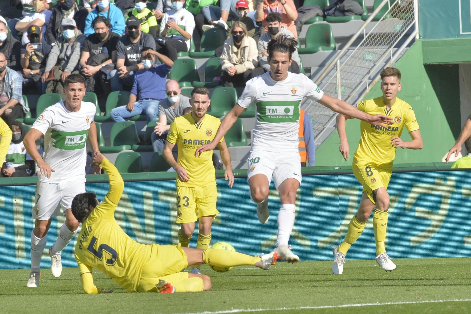 Las imágenes del Elche CF - Villarreal CF