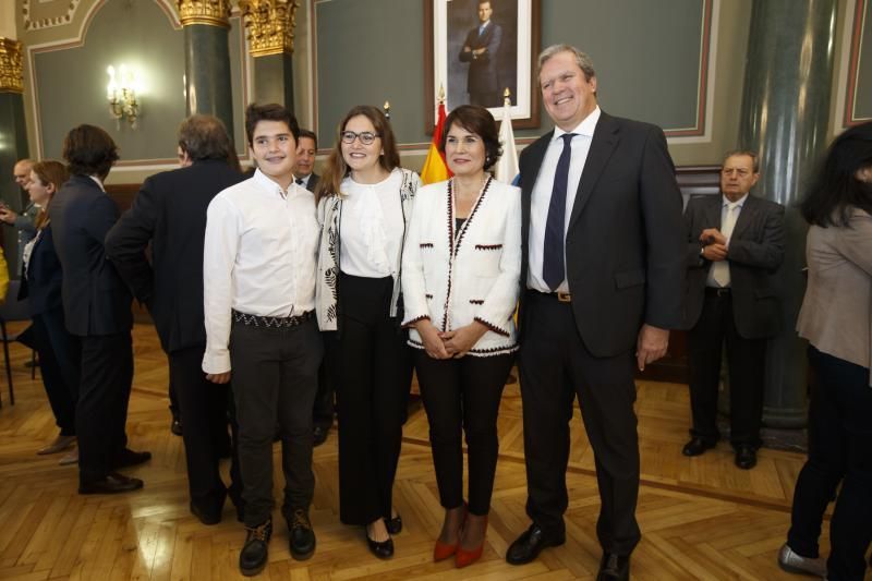 23.04.18 Las Palmas de Gran Canaria. Acto de toma de posesión de la nueva presidenta de la ZEC, Jimena Delgado-Taramona Hernández. Delegación del Gobierno de Canarias.  Foto Quique Curbelo  | 23/04/2018 | Fotógrafo: Quique Curbelo