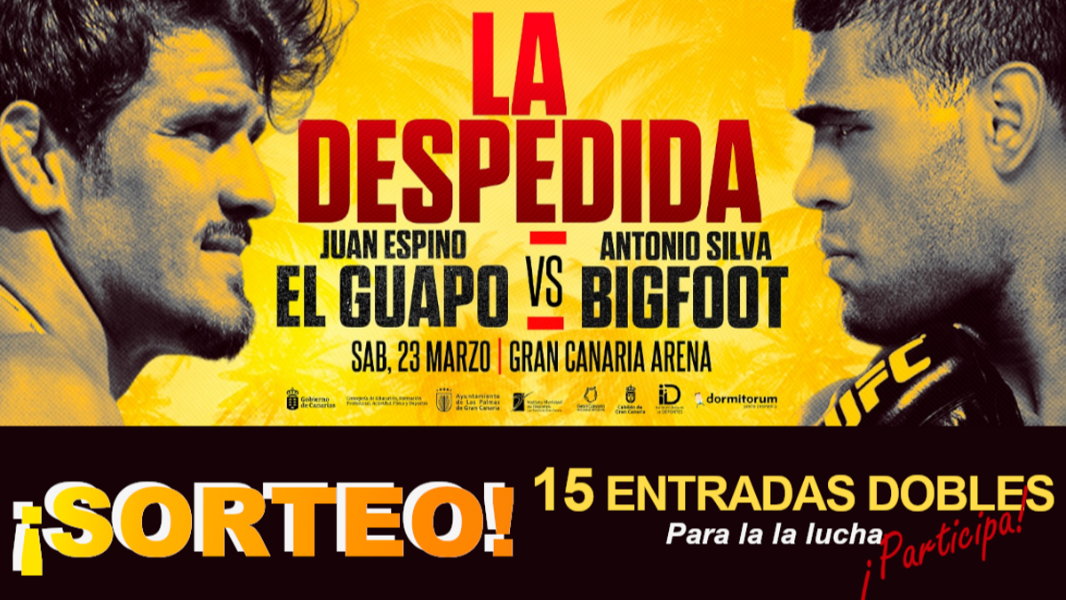 Sorteo de entradas para La Despedida de Juan Espino ‘El Guapo’