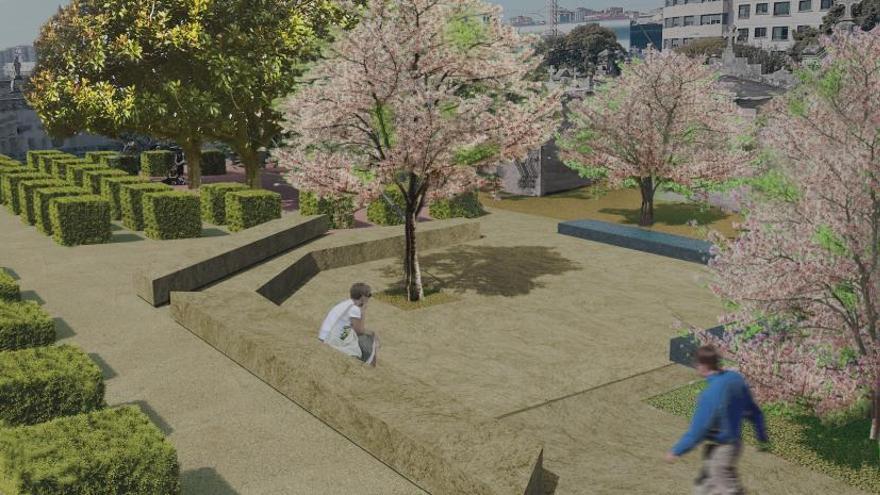 El cementerio de Pereiró contará con un área de 1.300 m² para el enterramiento de cenizas