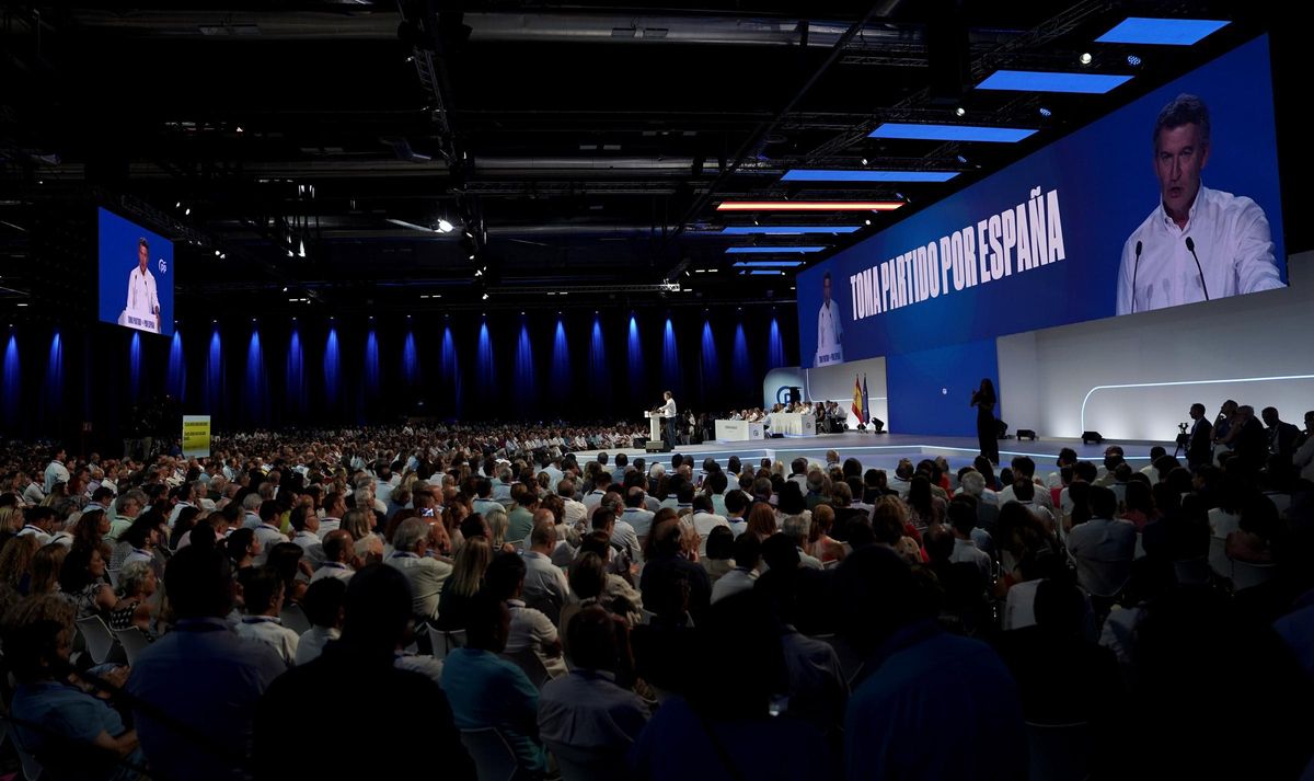 Alberto Núñez Feijóo. Congreso Nacional del Partido Popular.