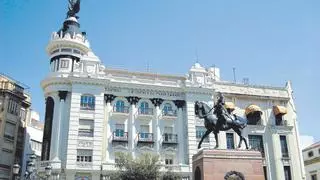 El edificio de la Telefónica