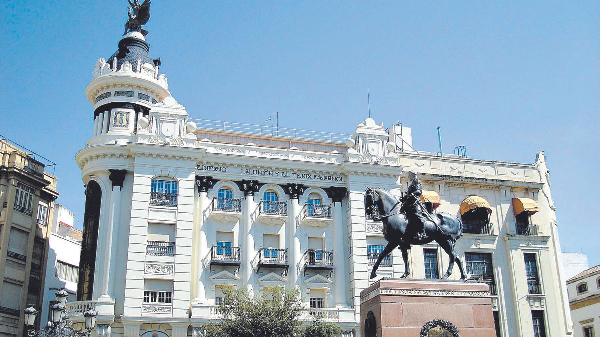 El edificio de la Telefónica