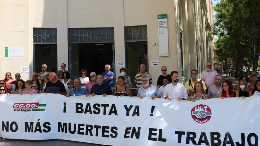 Málaga registra la mayor cifra de muertes laborales en Andalucía, con 28 del total de 134 fallecidos