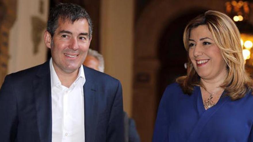 Clavijo ve a Susana Díaz como presidenta del Gobierno de España