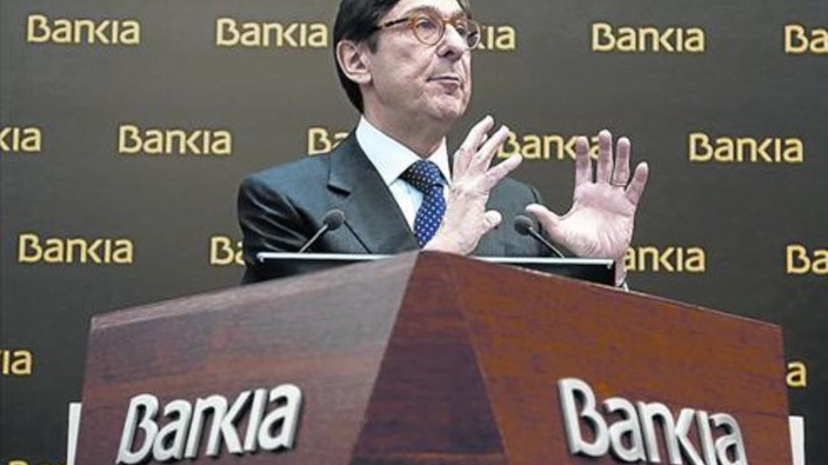 José Ignacio Goirigolzarri, presidente de Bankia