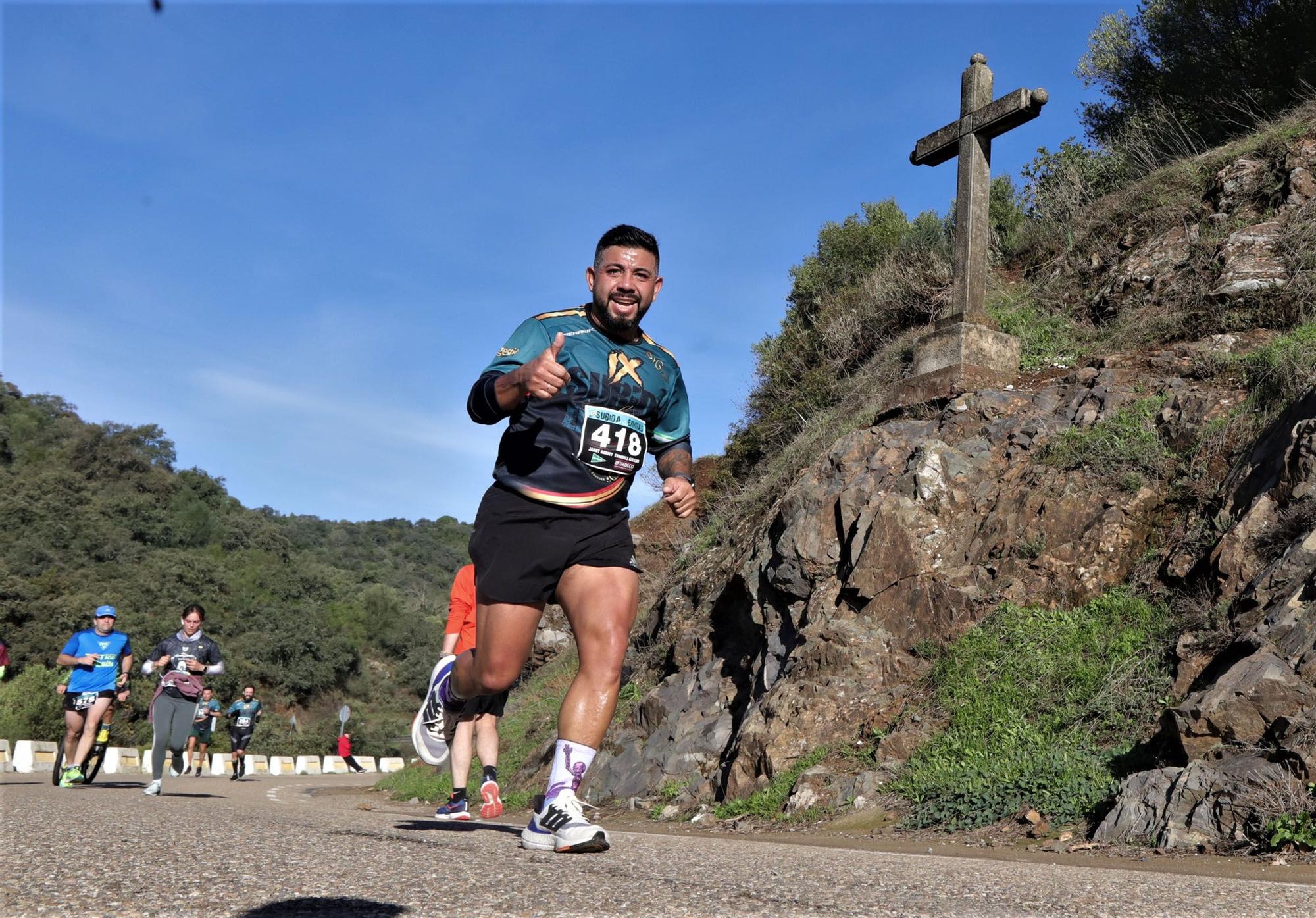 La subida a la Ermitas de atletismo en imágenes