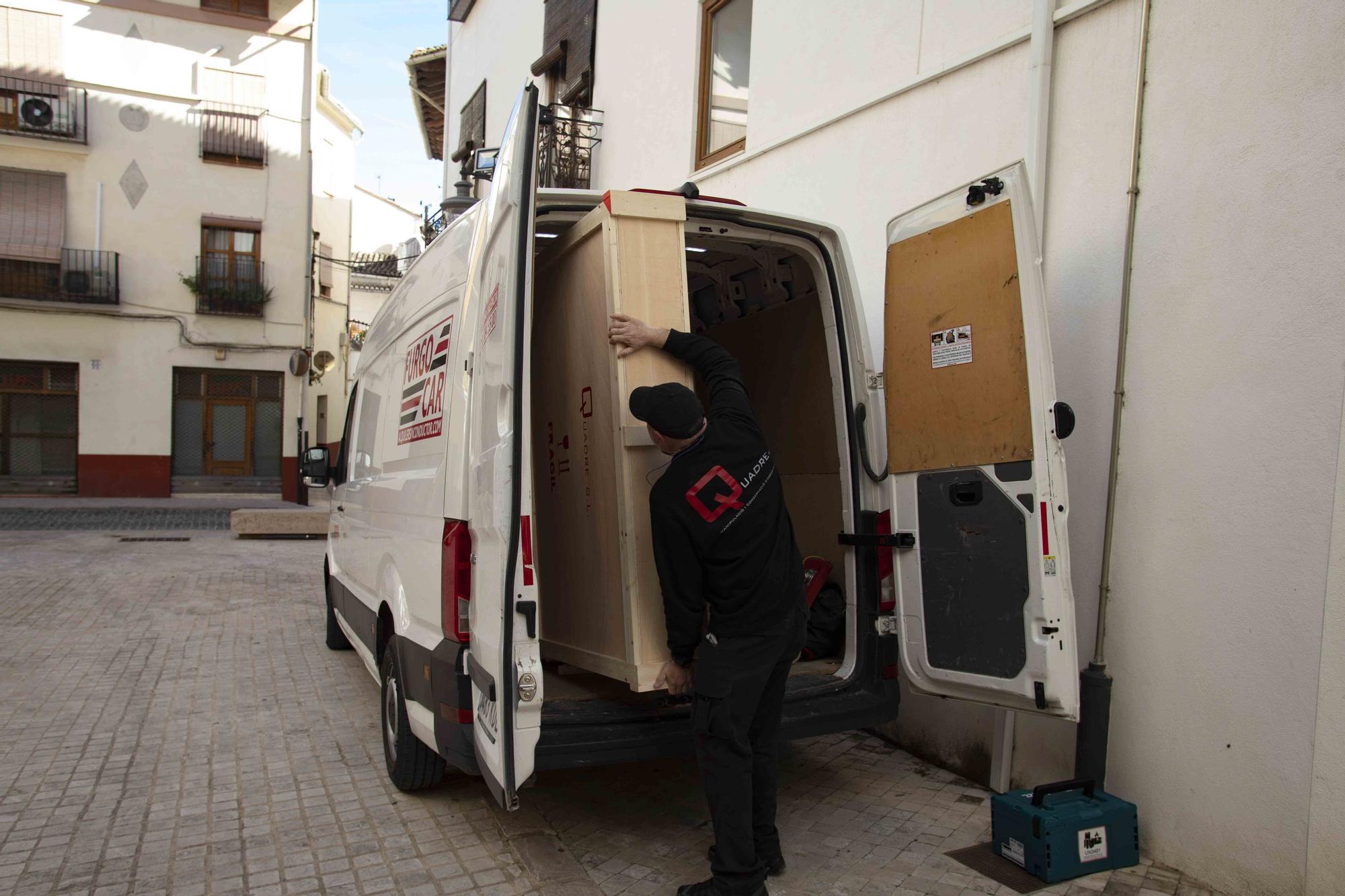 El Cuadro de Felipe V rumbo a Almansa