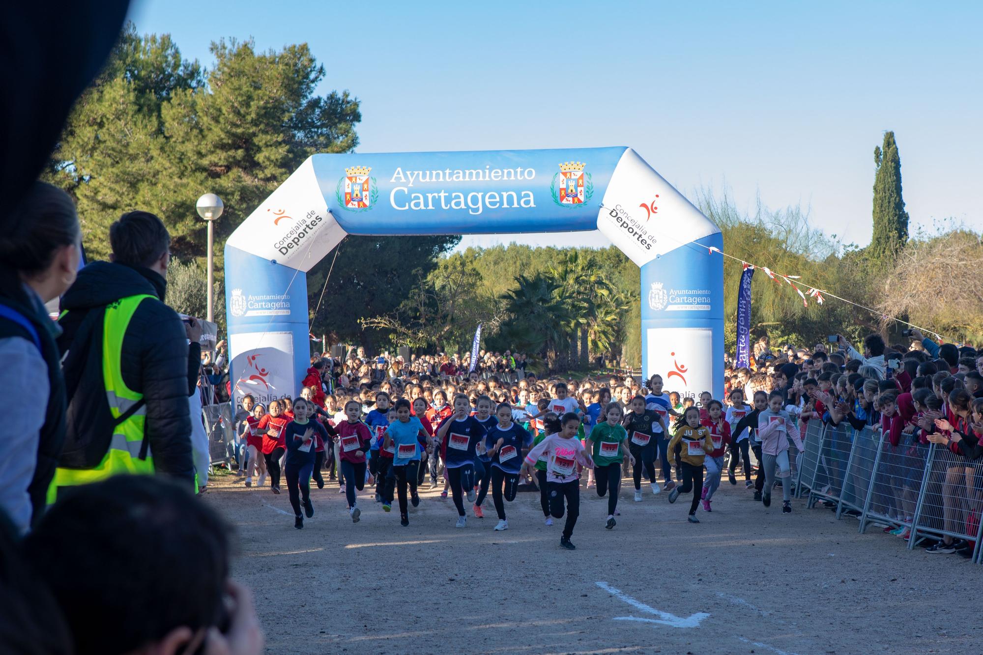 Las imágenes del Cross Escolar en Cartagena