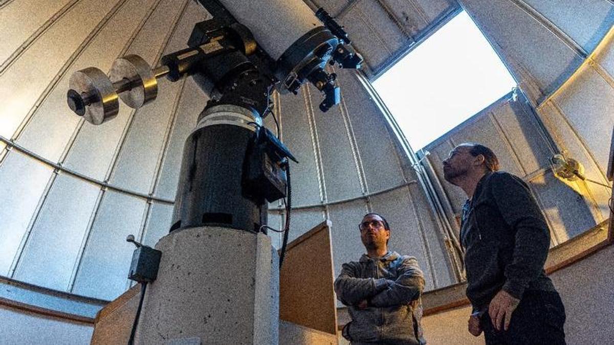 Un dels aparells de l'observatori