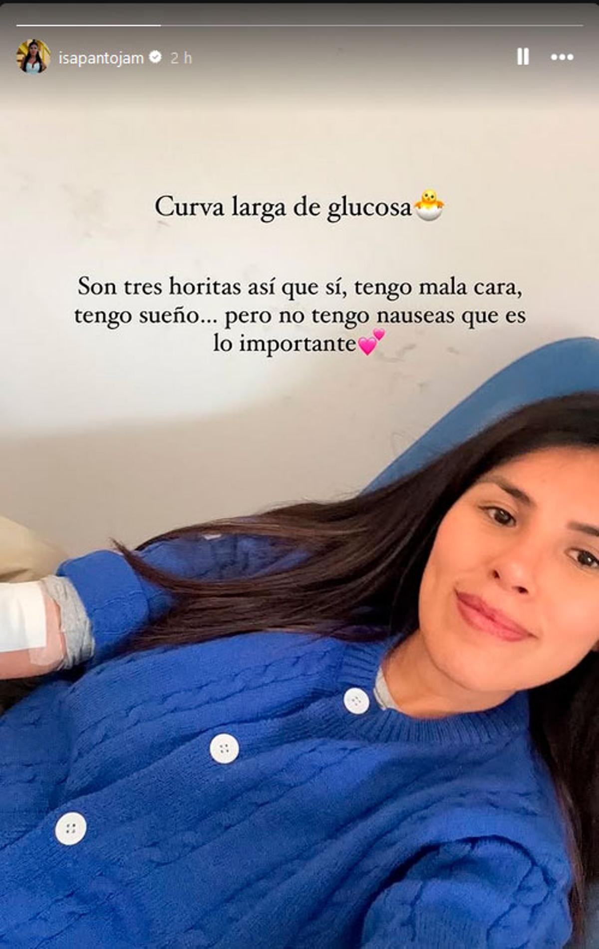 Preocupación por Isa P tras someterse a una prueba de embarazo tras desmayarse y perder el conocimiento: "Qué sensación más mala"