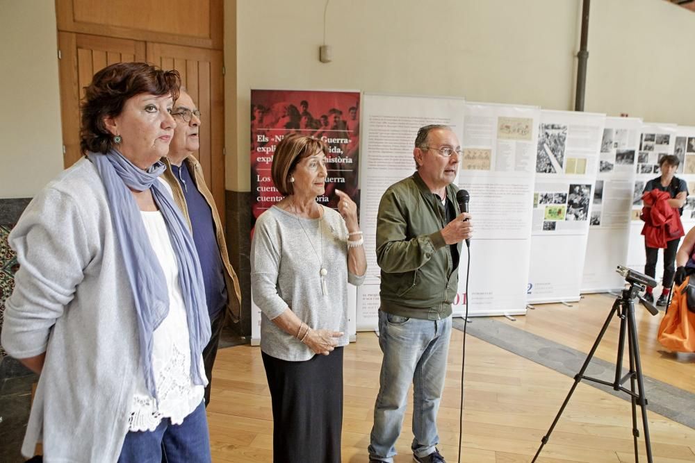 Exposición sobre los niños de la guerra