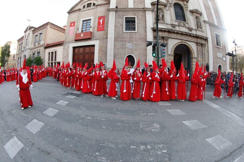 Miércoles Santo 'colorao' en Murcia