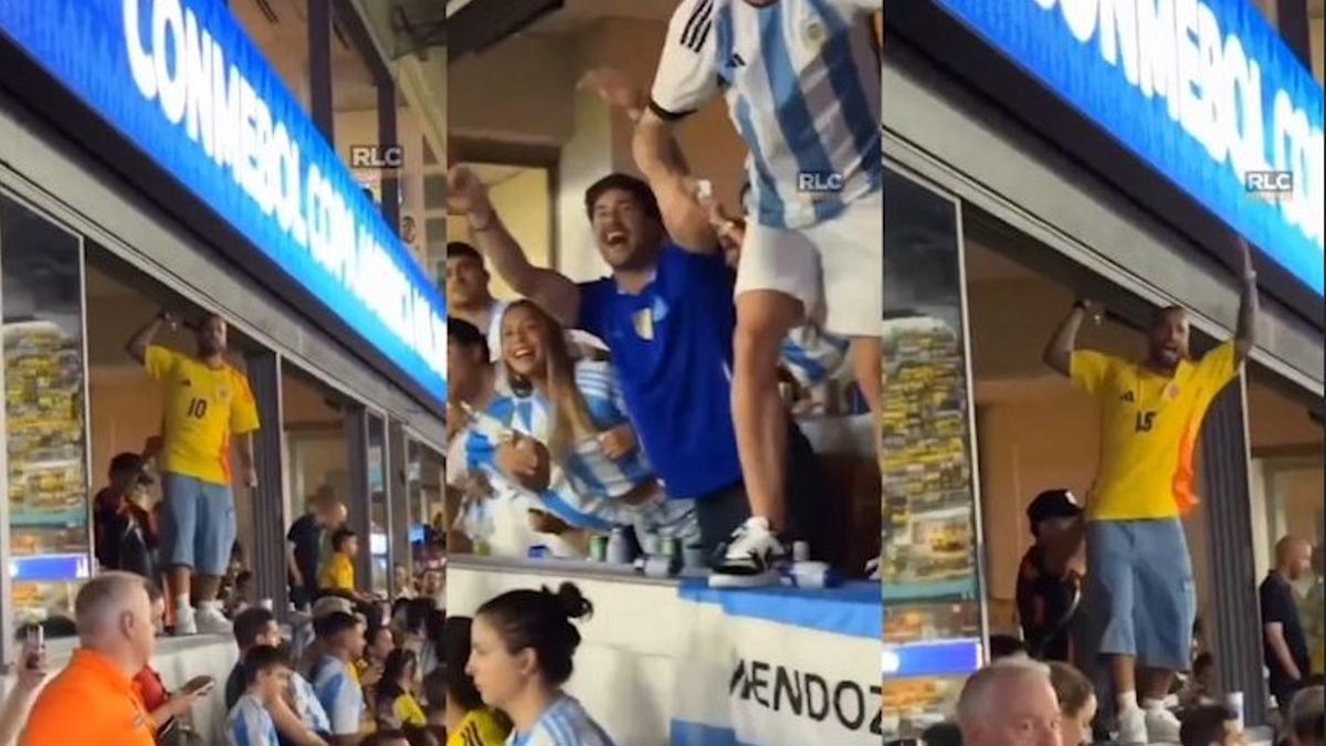 ¡Maluma se enfrenta a los aficionados argentinos en el partido de la final!