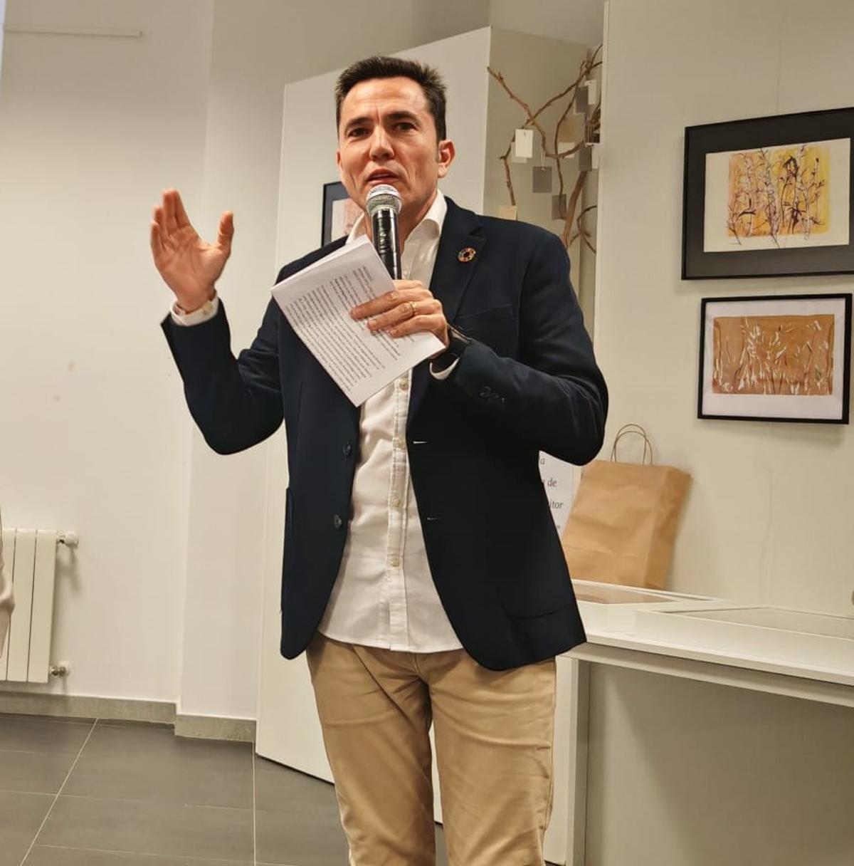 El alcalde de Canet d'en Berenguer, Pere Antoni.