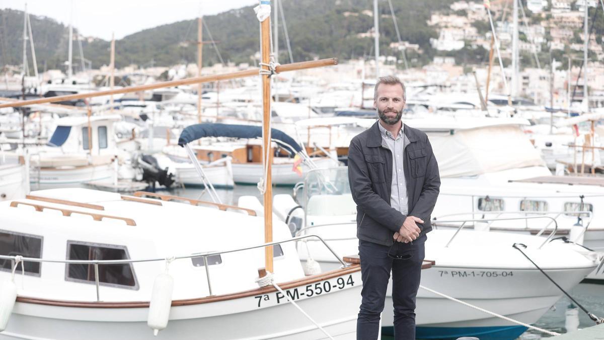 Toni Oliver es uno de los portavoces de la Associació d’Usuaris i Amarristes del Port d’Andratx .