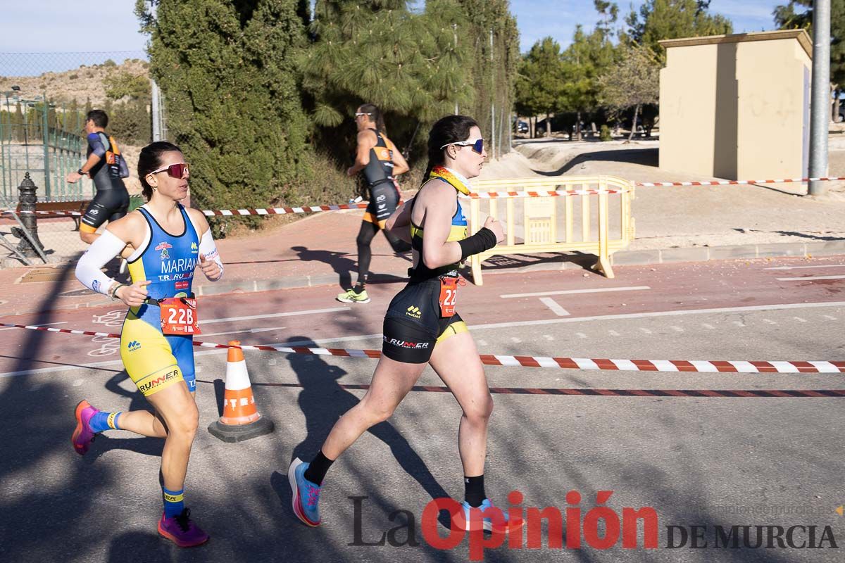 Campeonato Regional de Duatlón por relevos Súper Sprint en Calasparra (carrera a pie)