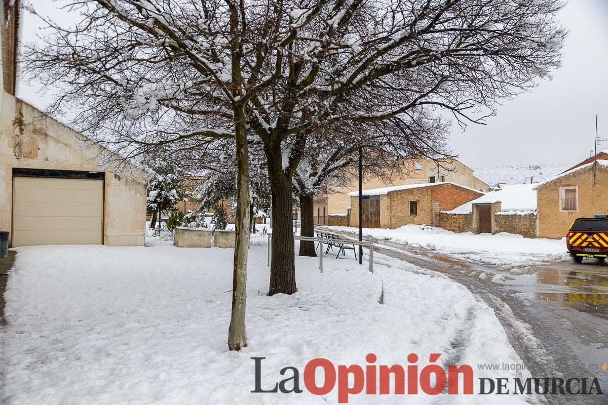 La comarca del Noroeste ofrece una estampa invernal