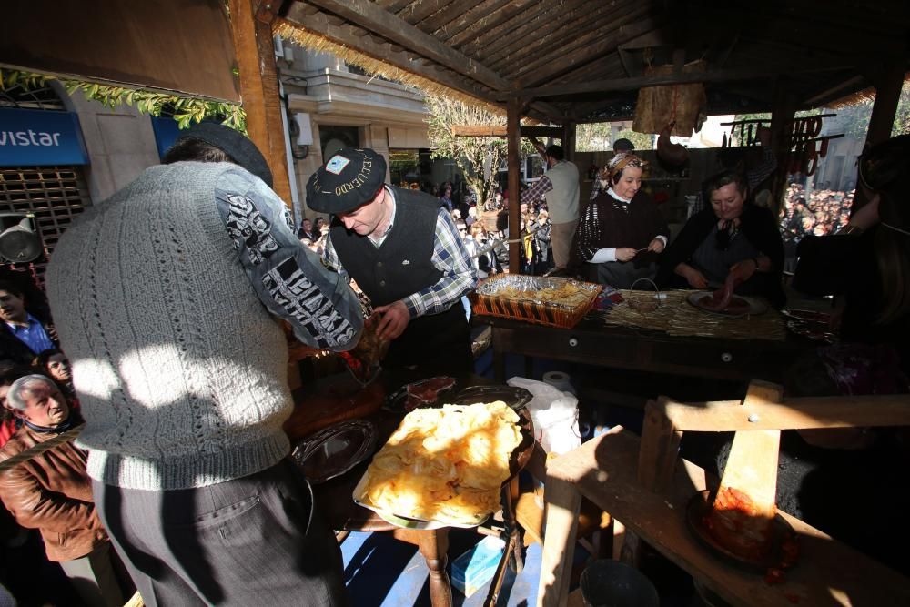 Roberto Vilar fue el encargado de dar el pregón en esta 49ª edición de la Feira do Cocido