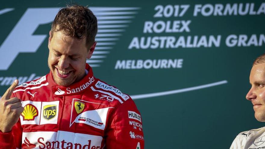 Sebastian Vettel va manar a Austràlia