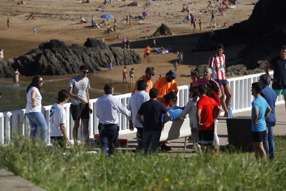 Fallece un joven en la playa de los Curas, en Perl