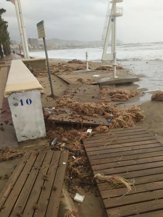 Daños por el temporal en El Campello