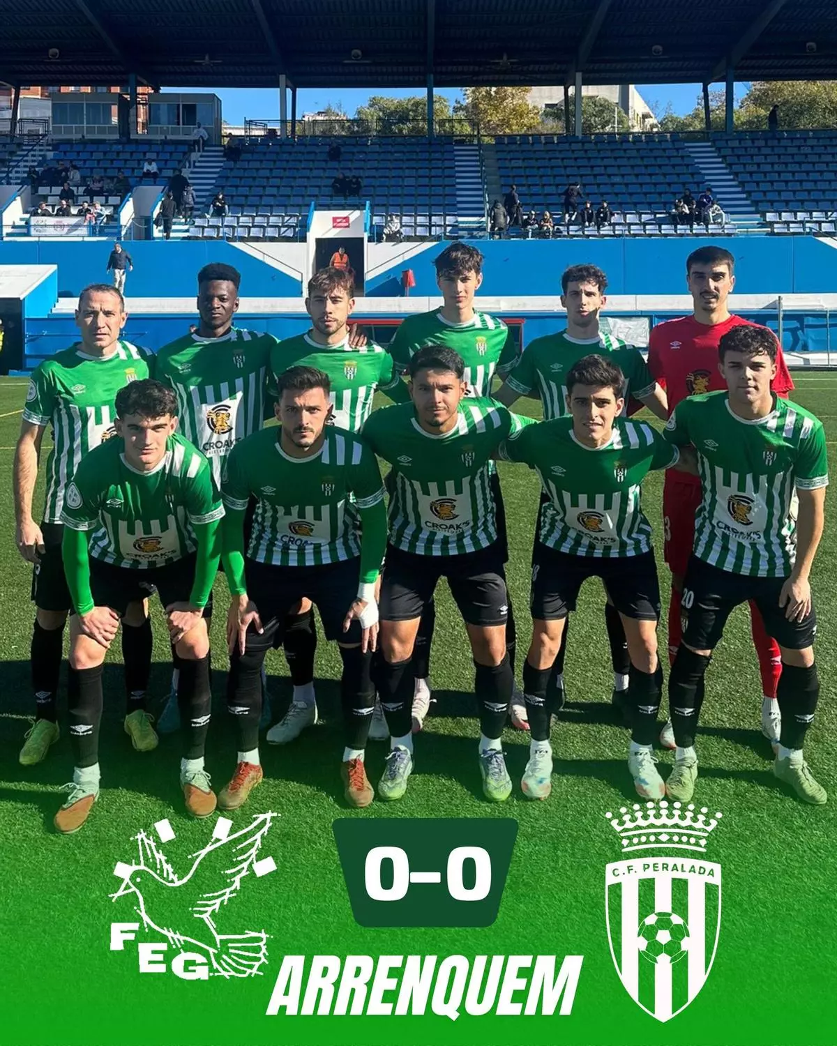 El Peralada salva un punt al camp de la FE Grama (1-1)