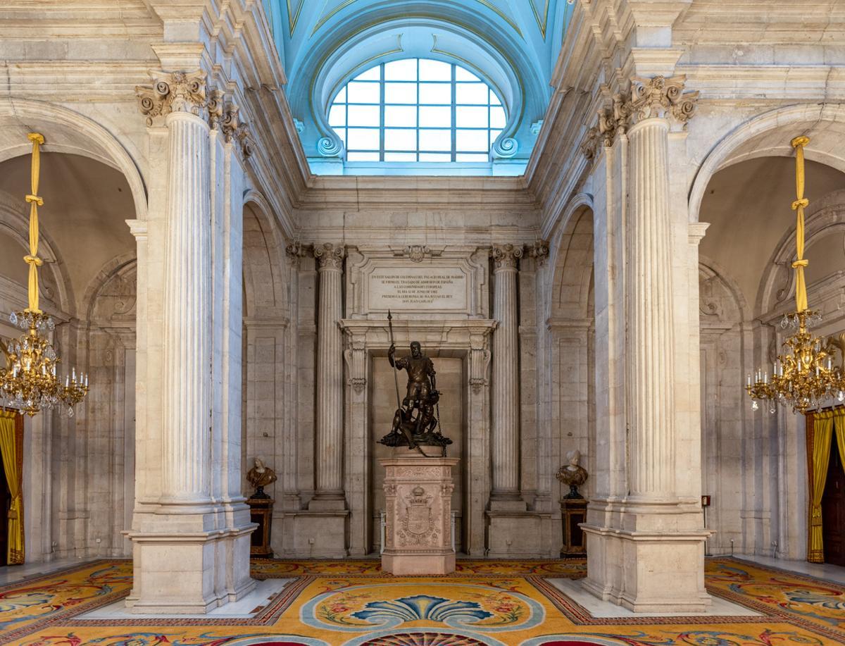 Interior del Palacio Real de Madrid