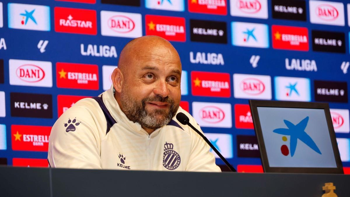 Manolo González, en rueda de prensa