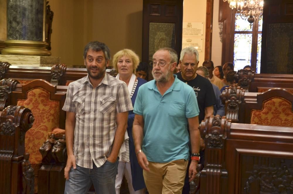 Participantes en ''Vacaciones en Paz'' en María Pita