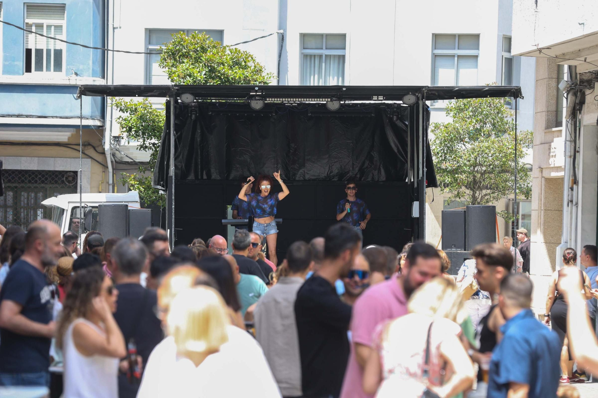 El barrio de Os Mallos celebra sus fiestas
