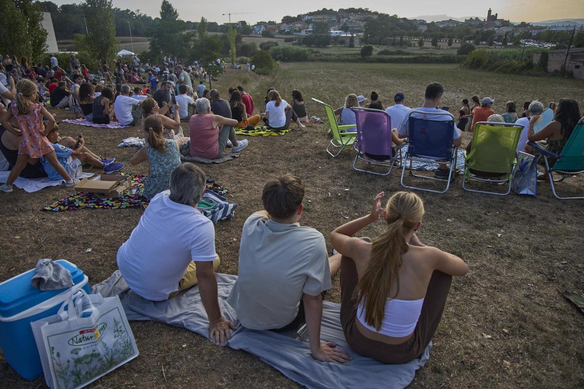 L'eclipsi a Llagostera