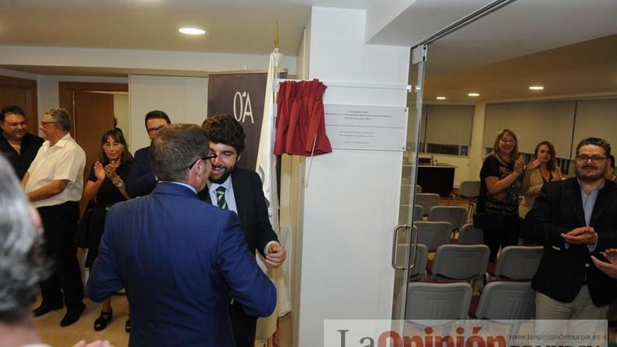López Miras inaugura la sede del Colegio Oficial de Gestores Administrativos de la Región