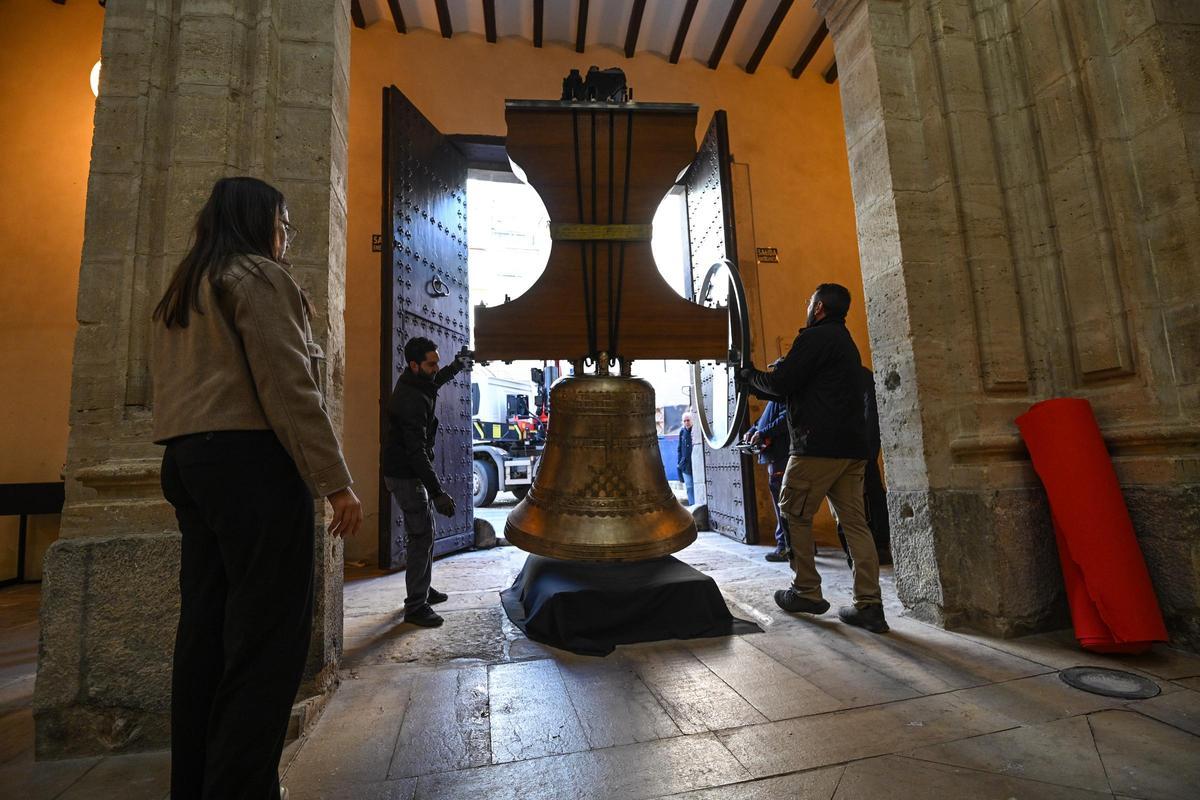 Así han quedado las campanas de la Catedral de Orihuela tras su restauración