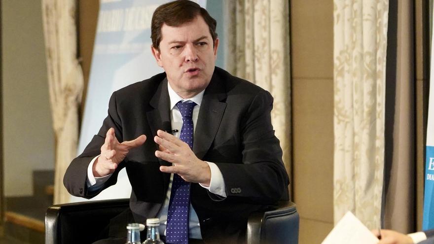 El presidente de la Junta y del PP de Castilla y León, Alfonso Fernández Mañueco.