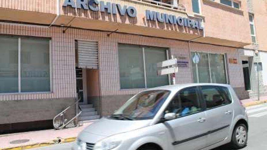 Archivo Municipal, donde están depositados los documentos.