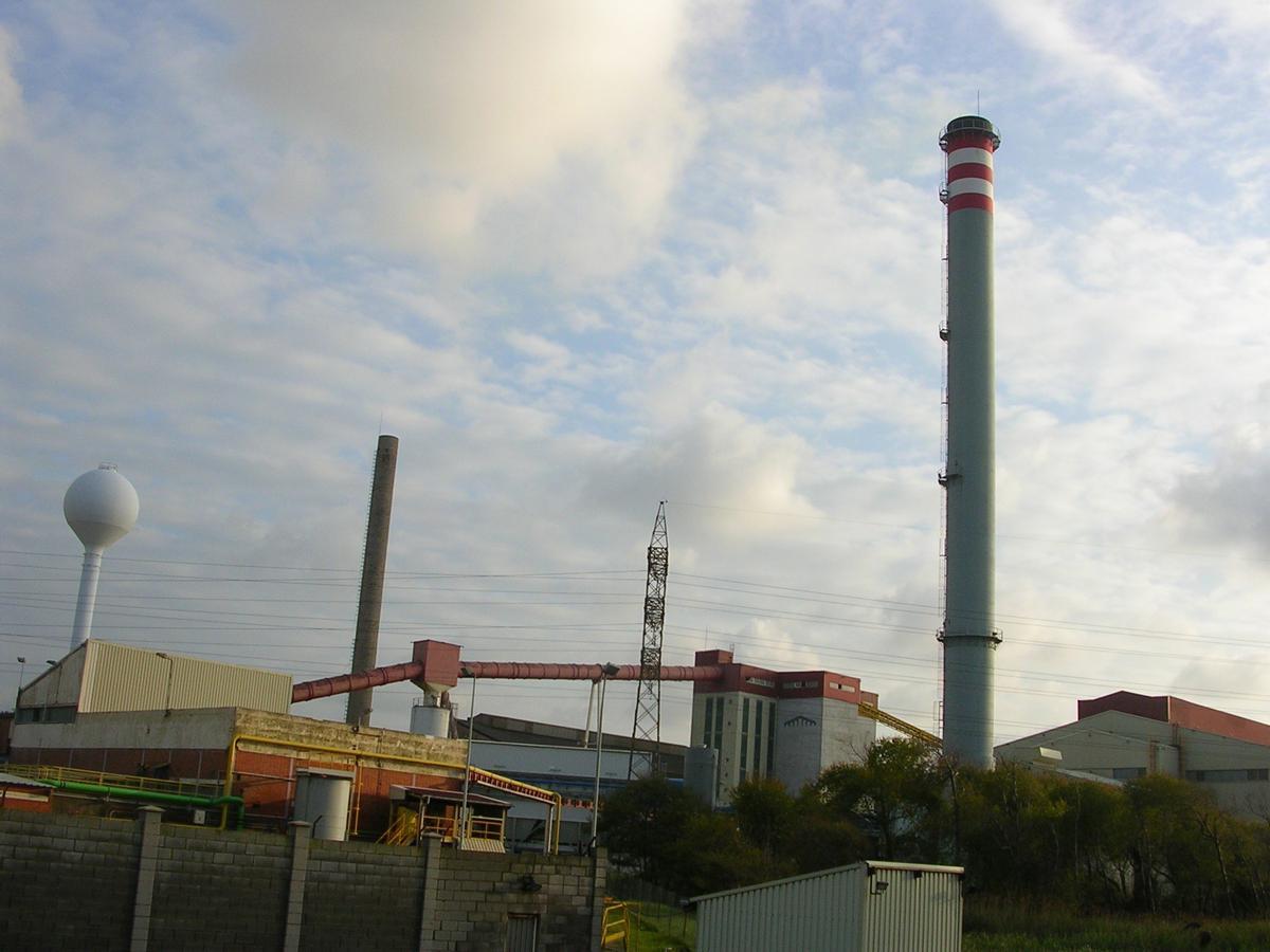 La nave del horno de Saint-Gobain.