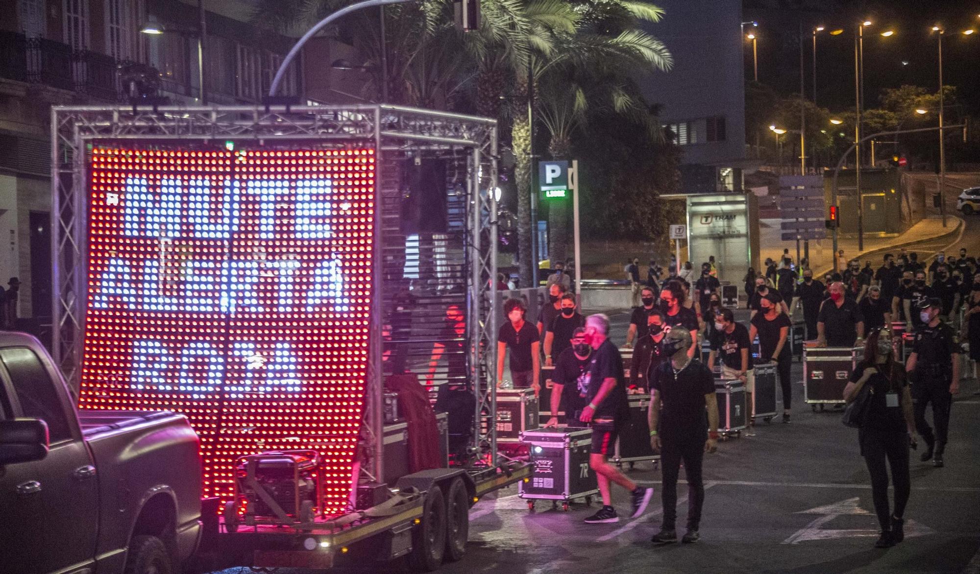 Manifestación de Alerta Roja