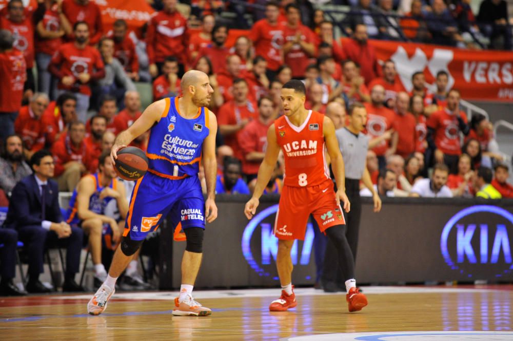 Partido UCAM Murcia - Valencia Basket