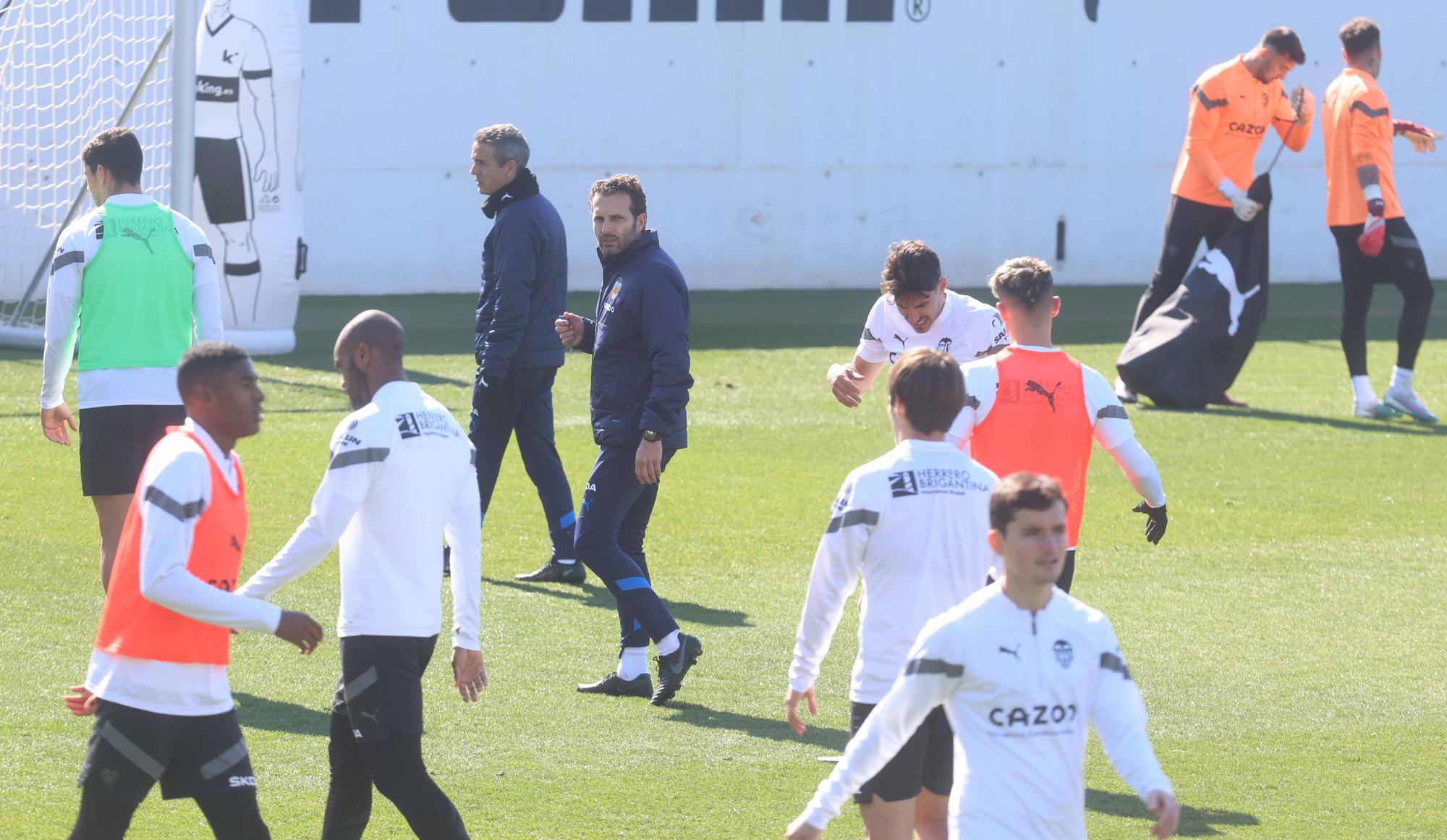 Así ha sido el entrenamiento del Valencia CF de este miércoles