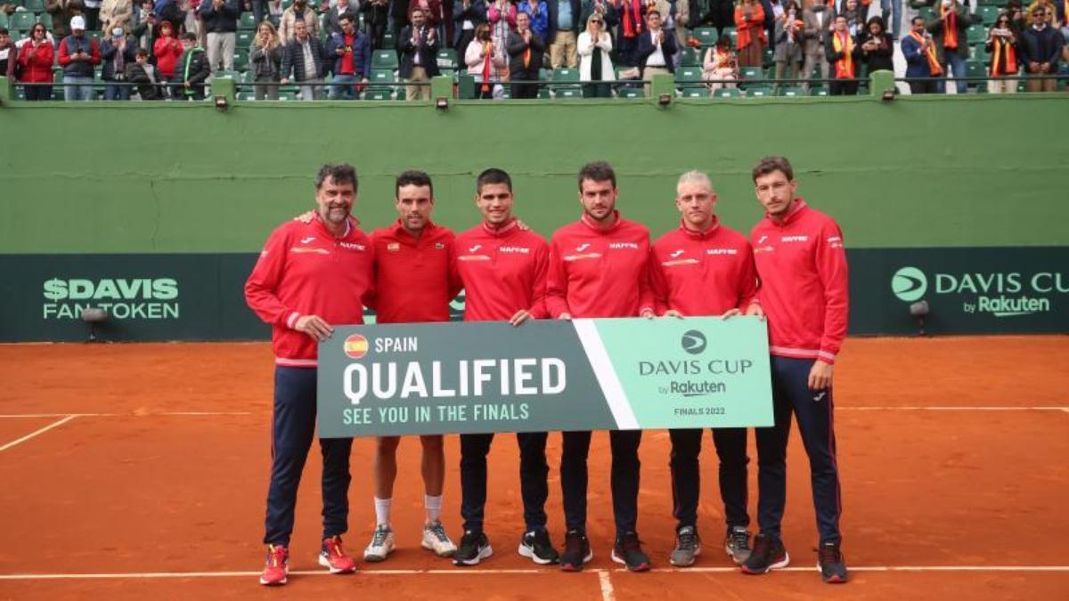 Carlos Alcaraz liderará al equipo español en la fase final de la Copa Davis