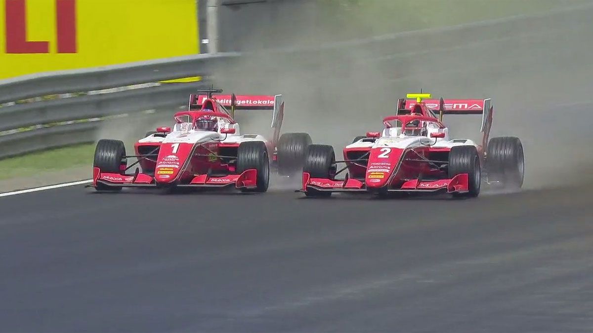 Hauger se ha impuesto en una carrera condicionada por la lluvia