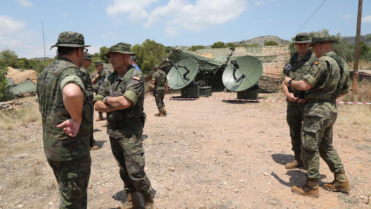 Las comunicaciones del Ejército, a prueba en Castellón Las comunicaciones del Ejército, a prueba en Castellón