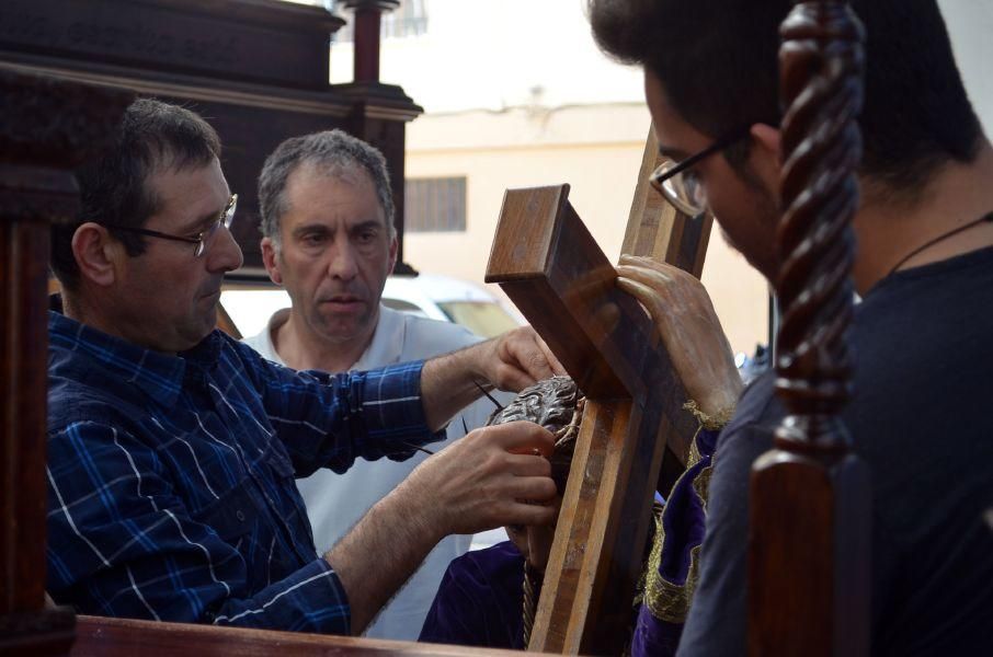 Semana Santa en Benavente: Preparativos de las cof