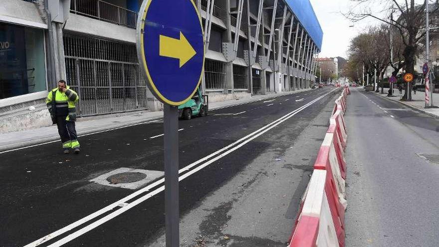 El tráfico se normaliza en el entorno del estadio