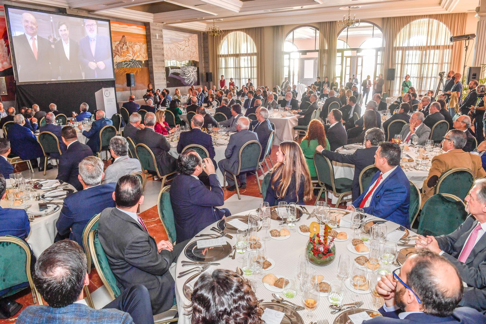 Brindis navideño de la Confederación Canaria de Empresarios